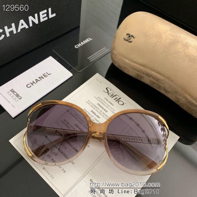 CHANEL香奈兒 19年開春新款 潮流爆款 女士圓框太陽鏡 高品質 網紅潮款墨鏡  lly1450